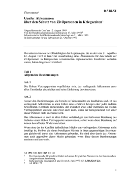 genfer Abkommen IV