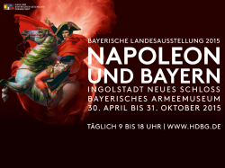 Die territoriale Entwicklung Bayerns vom Ausbruch der