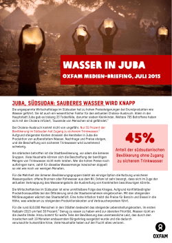 Wasser in Juba PDF