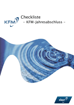 Checkliste - KIGST GmbH