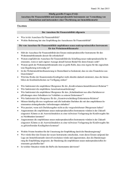 H&auml;ufig gestellte Fragen (FAQ)