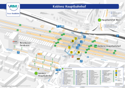 Haltestellenplan Koblenz Hbf - BSW