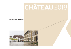 Bauprospekt Château 2018