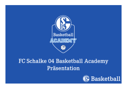 FC Schalke 04 Basketball Academy Präsentation