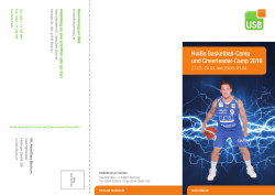 HuiBo Basketball-Camp und Cheerleader-Camp 2016