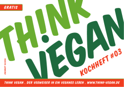 Kochheft #03 - Think Vegan