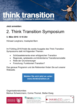 2. Think Transition Symposium