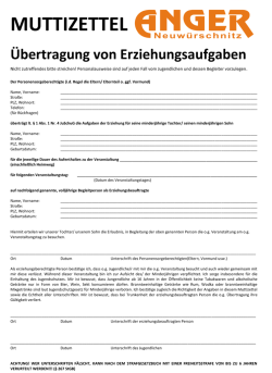 muttizettel "gbr - Anger Neuwürschnitz