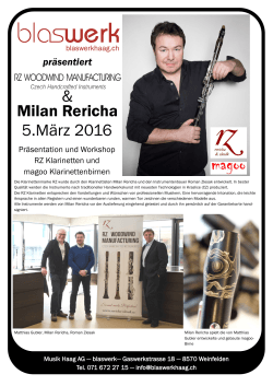 Milan Rericha & 5.März 2016