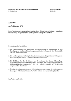 Drucksache 6/5211 - Landtag Mecklenburg Vorpommern