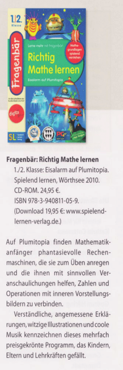 Grundschule Mathematik, Fachzeitschrift für Pädagogen