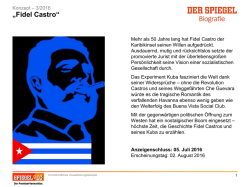 Fidel Castro - Spiegel-QC
