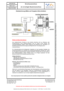 Detailzeichnung (Maße und Vorgaben bitte einhalten
