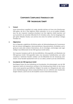 Compliance Handbuch downloaden - hw