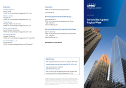 Immobilien-Update Region West