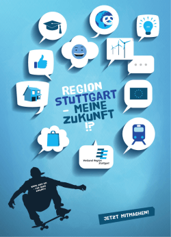 Postkarte zum Jugendforum Region Stuttgart als PDF