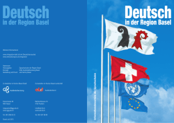in der Region Basel in der Region Basel