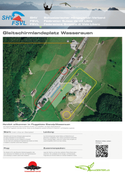 Gleitschirmlandeplatz Wasserauen