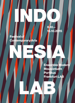 Indonesia LAB Programmheft