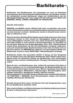 Barbiturate - Integrative Drogenhilfe eV