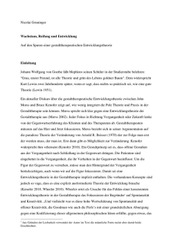 Gruninger_Wachstum,Reifung und Entwicklung