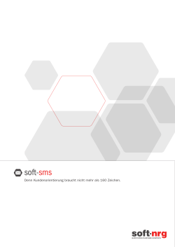 soft-sms - soft-nrg Development GmbH