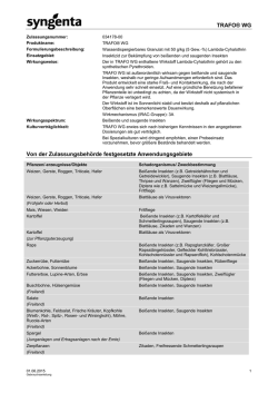 Trafo WG - Syngenta
