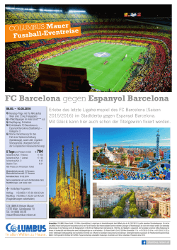 FC Barcelona gegen Espanyol Barcelona
