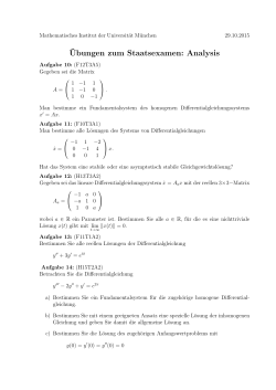 Blatt 2 - Mathematik