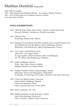 full biography/CV