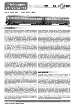 Triebwagen VT 137/VS 145