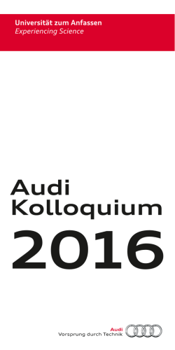 Jahresprogramm 2016