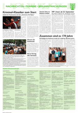 herunterladen - Wochenspiegel