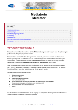 Mediatorin Mediator