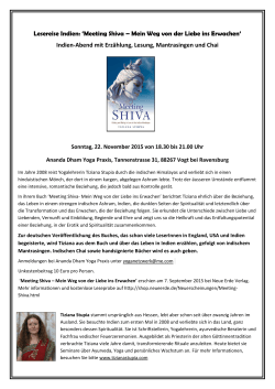 Meeting Shiva – Mein Weg von der Liebe ins Erwachen