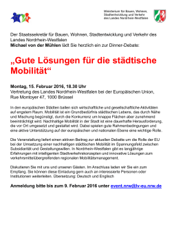 - Zukunftsnetz Mobilität NRW