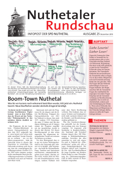 Nuthetaler Rundschau, Ausgabe 25
