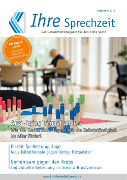 Ihre Sprechzeit - Klinikum Stadt Soest