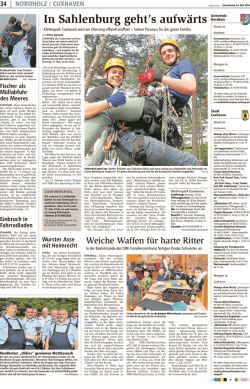 In Sahlenburg geht&acute;s aufw&auml;rts