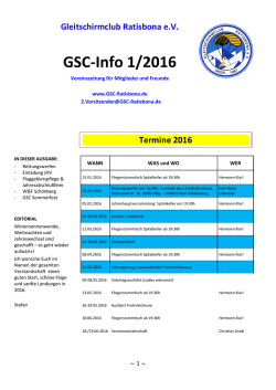 GSC-Info_Nr.01_2016 - gsc