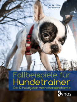 Leseprobe – Fallbeispiele für Hundetrainer