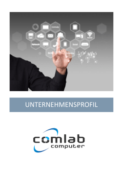 Unternehmensprofil der COMLAB Computer GmbH aus
