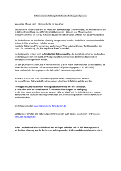 Dokument mit den Informationen