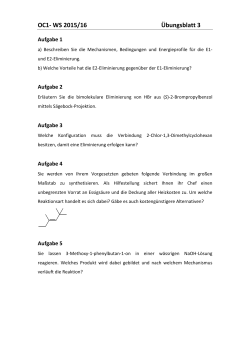 OC1- WS 2015/16 Übungsblatt 3