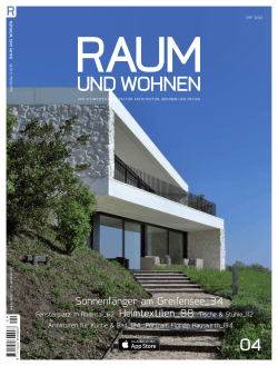 Raum und Wohnen 4/2016