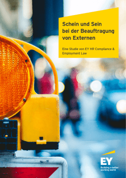 Studie Scheinselbst&auml;ndigkeit 2015