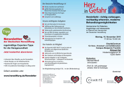 Herzinfarkt - richtig vorbeugen, rechtzeitig erkennen, moderne