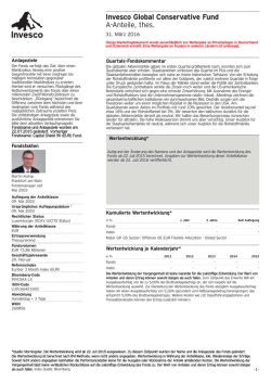 Invesco Global Conservative Fund A