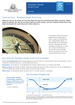 Templeton Growth (Euro) Fund