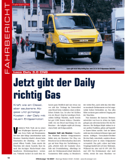 Iveco Daily 3.0 CNG - KFZ